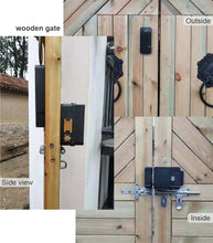 Load image into Gallery viewer, Fingerprint Door Lock Waterproof Outdoor Gate Bluetooth TT Lock Wifi Passcode IC Card Keyless Enter Electronic Lock W5